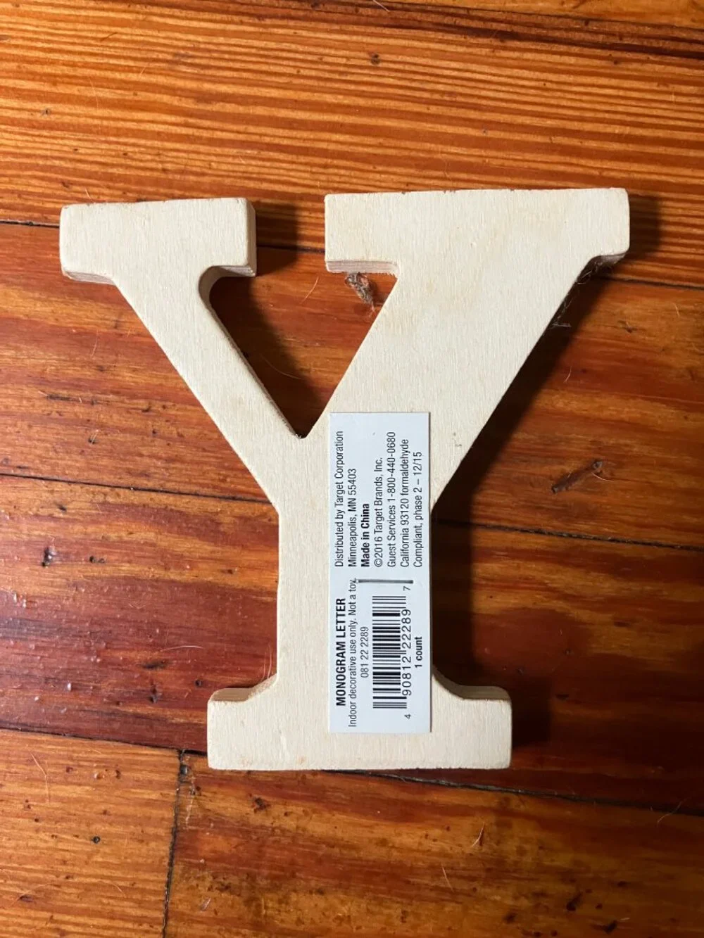 NWT Wooden Letters 